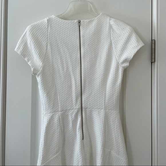 NWT Banana Republic Textured Knit Fit & Flare Dress Size 2 - Picture 7 of 13
